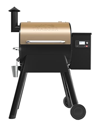 Traeger Grills Pro Series 575 Wood Pellet Grill and Smoker with Wifi, App-Enabled, Bronze - Farmhouse Kitchen and Bath