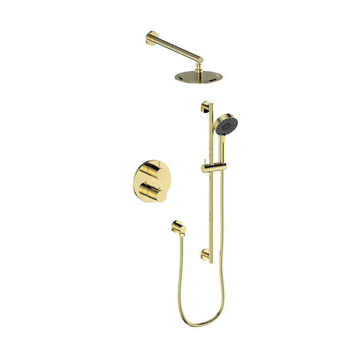 ZLINE Emerald Bay Thermostatic Shower System EMBY-SHS-T2-PG - Farmhouse Kitchen and Bath