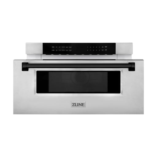 ZLINE Autograph Edition 30".Built-In Microwave Drawer in Stainless Steel with Accents MWDZ-30-MB - Farmhouse Kitchen and Bath