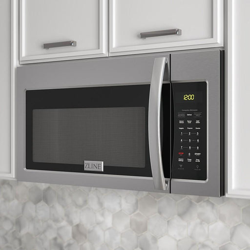 ZLINE Over the Range Microwave Oven in Stainless Steel, MWO-OTR-30 - Farmhouse Kitchen and Bath