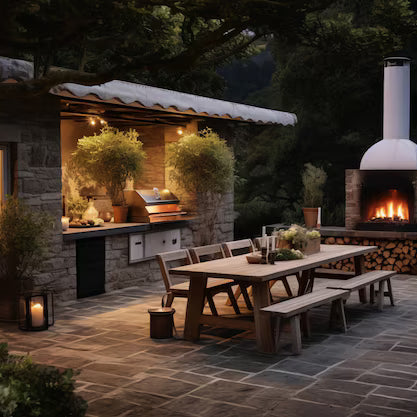 Build With the Landscape: Planning Patios and Outdoor Kitchens Around Existing Trees