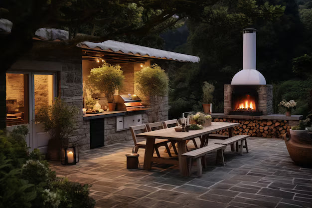 Build With the Landscape: Planning Patios and Outdoor Kitchens Around Existing Trees