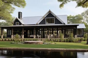 Essential Elements of a Farmhouse-Style Outdoor Entertaining Zone