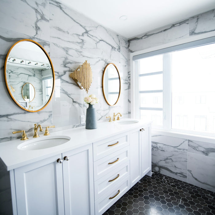 8 Fluted Bathroom Vanities with Drawers That Balance Style and Storage