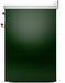 ILVE Nostalgie II 30" Electric Range, Emerald Green, Copper Trim UPI304NMPEGP ILVE