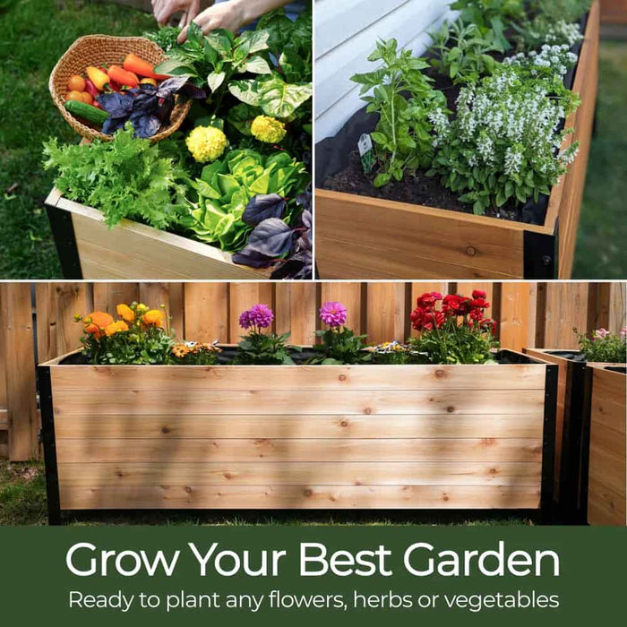 18" x 60" Planter Box - 24" TALL / Select Grade