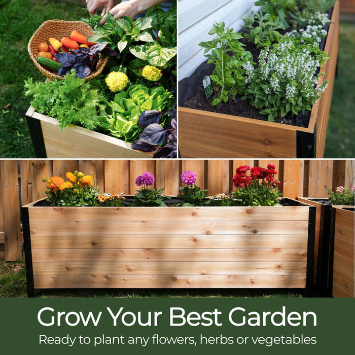 18" x 48" Planter Box - 24" TALL / Select Grade