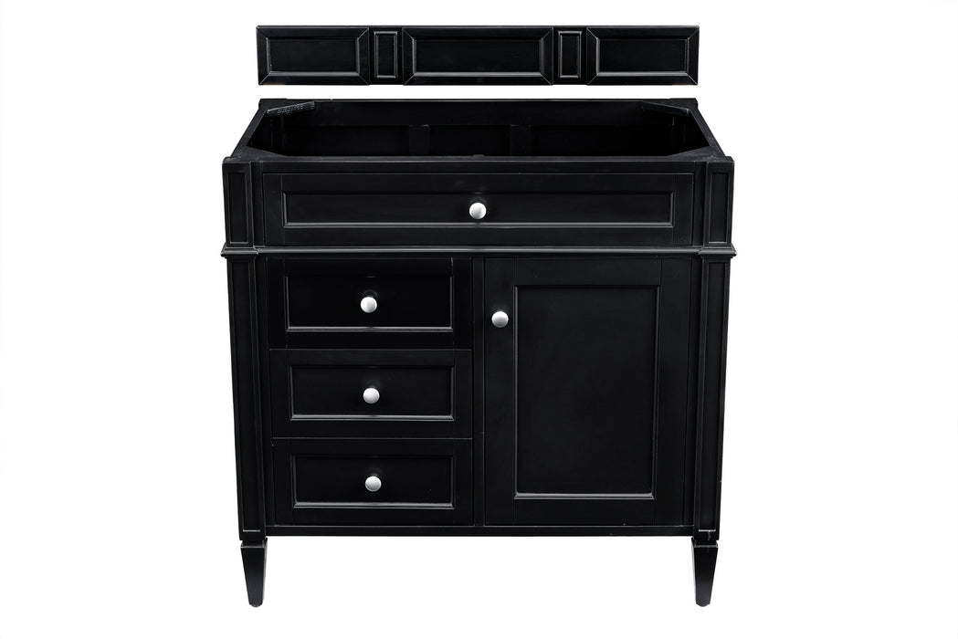 James Martin Brittany 36" Single Bathroom Vanity, Black Onyx
