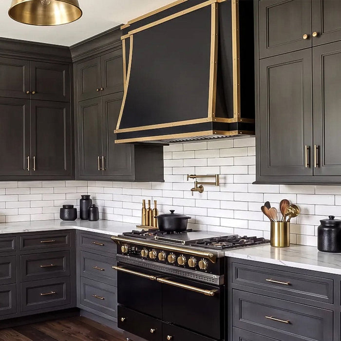 Custom Smooth Straight Box Stainless Steel Range Hood - SHBX02