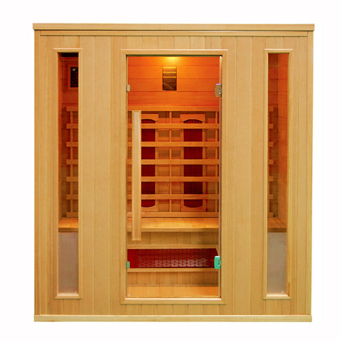 SAUNA EVOLUTION®  Full Spectrum Carbon Indoor Sauna Far Infrared 17
