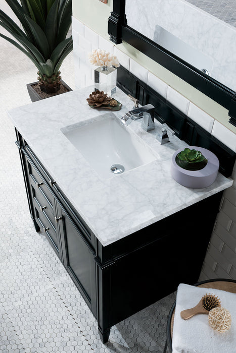 James Martin Brittany 36" Single Bathroom Vanity, Black Onyx