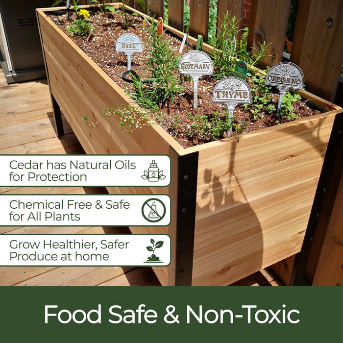 18" x 72" Planter Box - 24" TALL / Select Grade