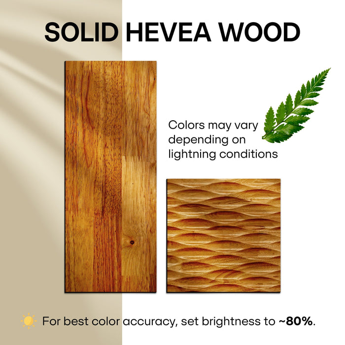 Acacia Elara Platform Bed Frame with Headboard