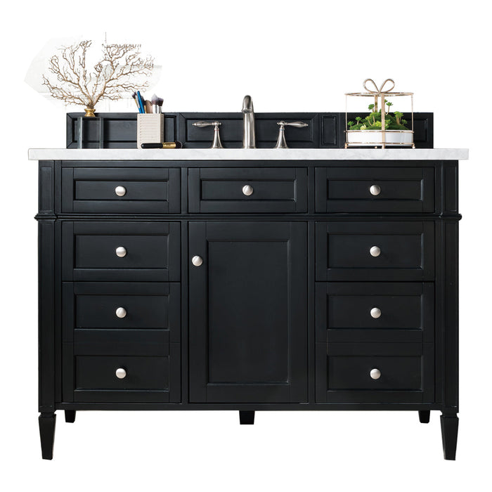 James Martin Brittany 48" Single Bathroom Vanity, Black Onyx