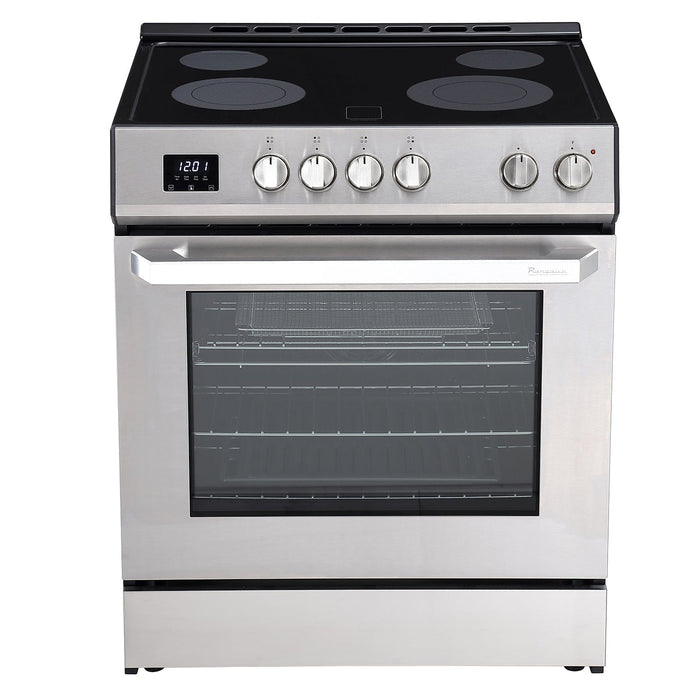 Rangaire 30" Electric Range AirFry Convection Oven Slide-in Stainless Steel RRE303TS