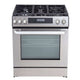 Rangaire 30" Gas Range Self-cleaning Air Fry True Convection Oven Slide-in Stainless Steel RRG303GS