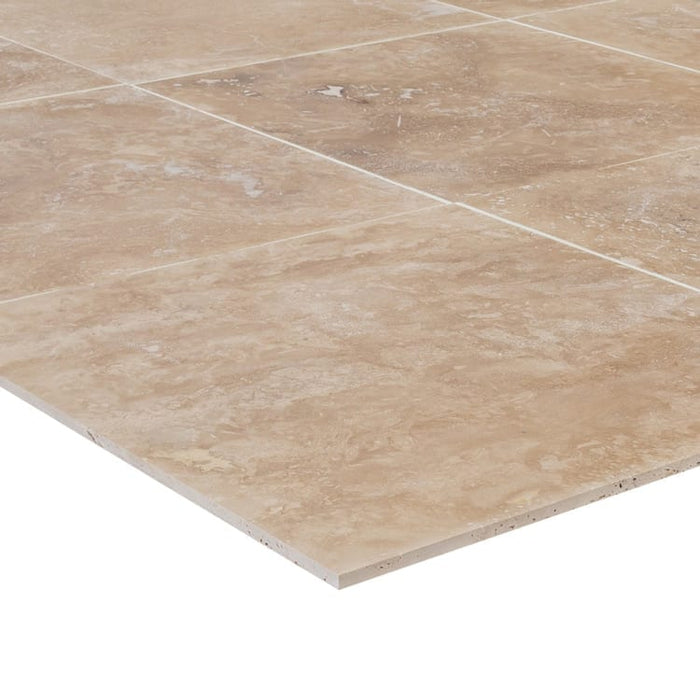 Mixed Beige Commercial Travertine Honed Floor and Wall Tile - Livfloors Collection