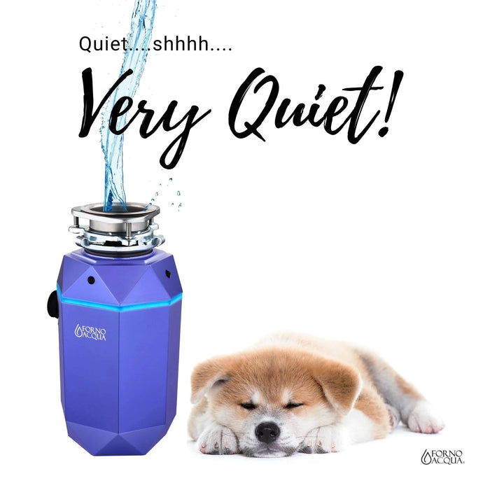 FORNO ACQUA BrightDiamond 3/4HP Super Quiet Garbage Disposal Motion Sensor WDD075TA1AM