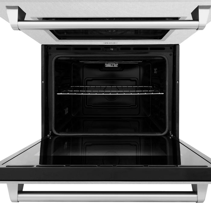 ZLINE 30"Professional True Convection Double Wall Oven, Air Fry, Self Clean, DuraSnow® Stainless Steel WADS-30