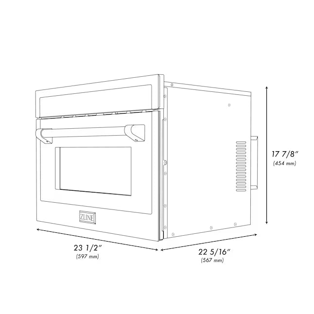 ZLINE 24" Microwave Drawer MWOL-24-BS-KST