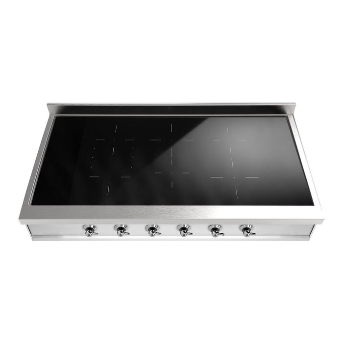 ILVE Nostalgie II 48" Built-In Induction Rangetop UHCPI486NSSB