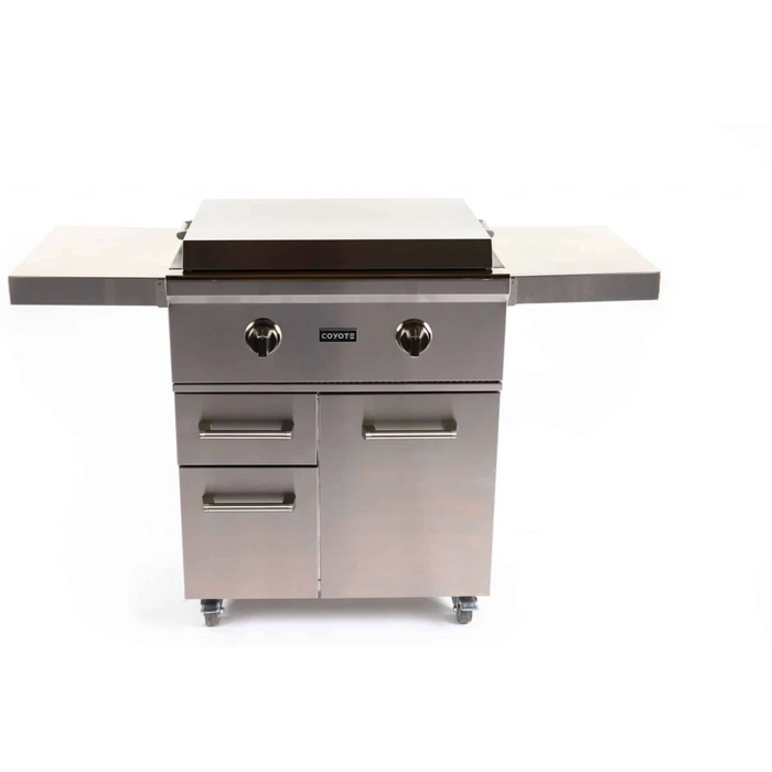 CAYOTE 30" Built-In Flat Top Gas Grill, C1FTG30LP