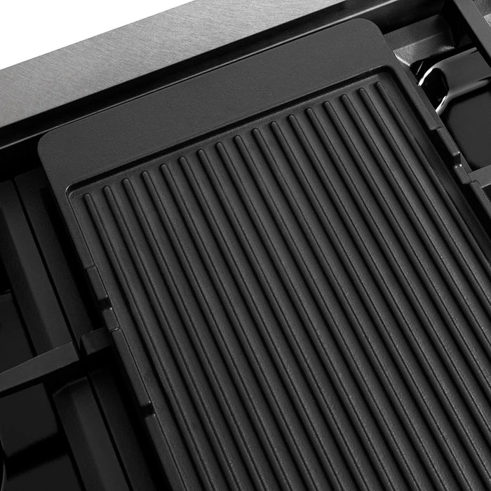 ZLINE 48" Paramount Dual Fuel Range DuoPro™ Cooktop, Dual Ovens PSDRS-BLM-48