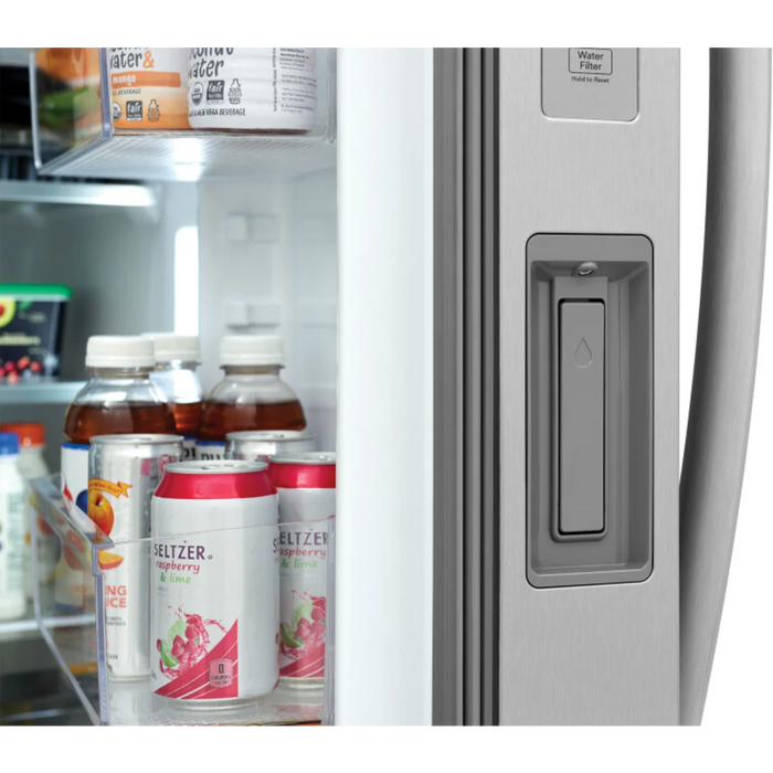 Frigidaire 36" Freestanding Side-by-Side Refrigerator GRSN2620AF