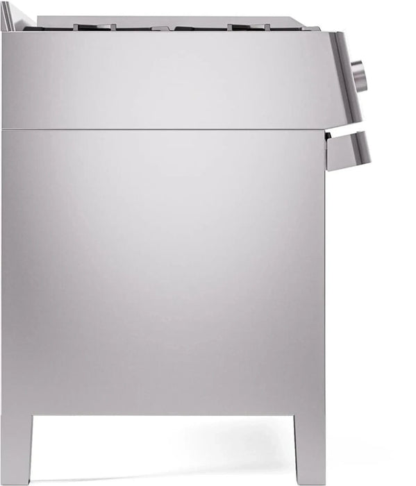 ILVE Panoramagic 48" Dual Fuel Range, Stainless Steel UPM12FDS3SS