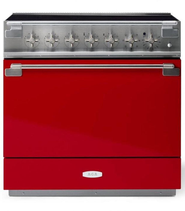 Aga 36" Elise Induction Range - Piccadilly Red AEL361INPCR