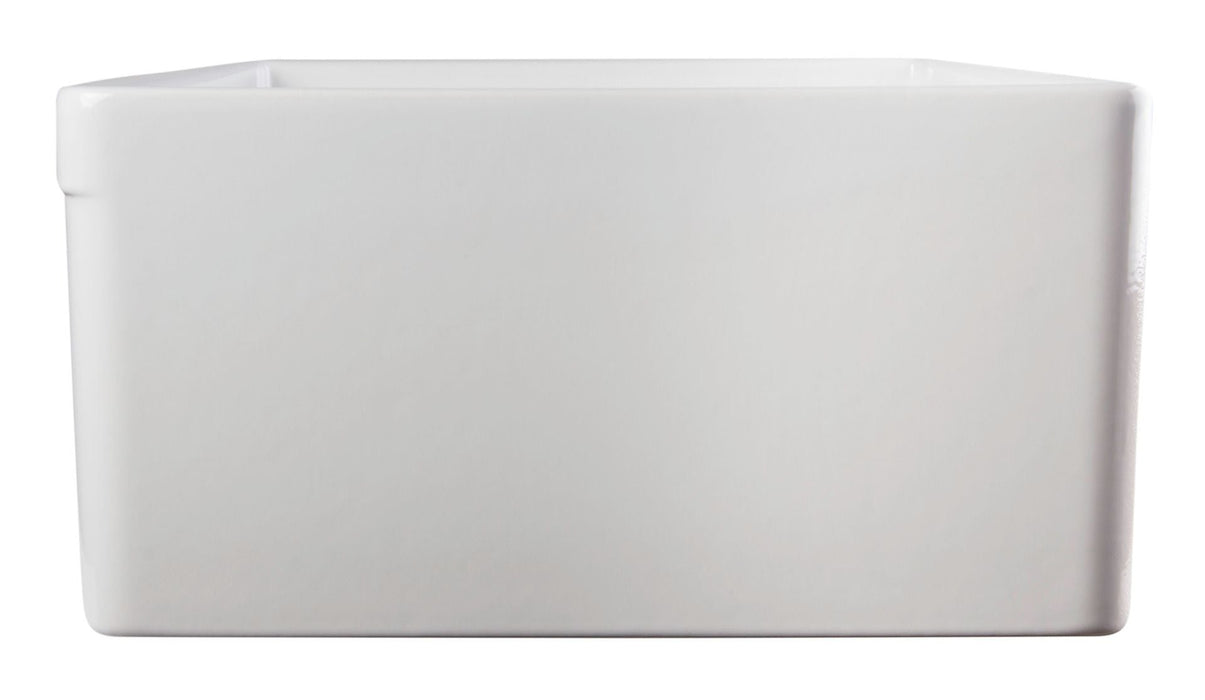 ALFI brand 30" Farm Sink, Lip Single Bowl Design for Kitchen AB511-W