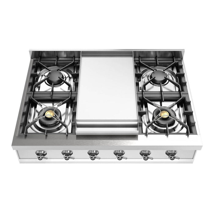 ILVE Nostalgie II 36" Built-In Gas Rangetop UHCP36FNSSB