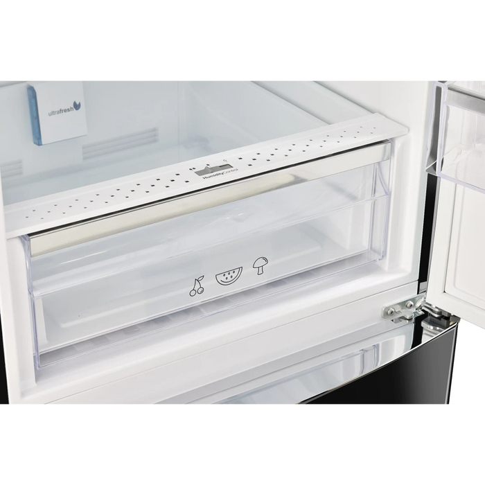 UNIQUE 24" Counter Depth Freestanding Bottom Mount Refrigerator, UGP-340L B AC