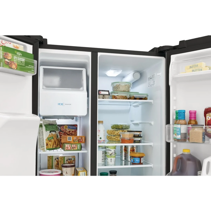 Frigidaire 36" Freestanding Side by Side Refrigerator FRSS2623AB