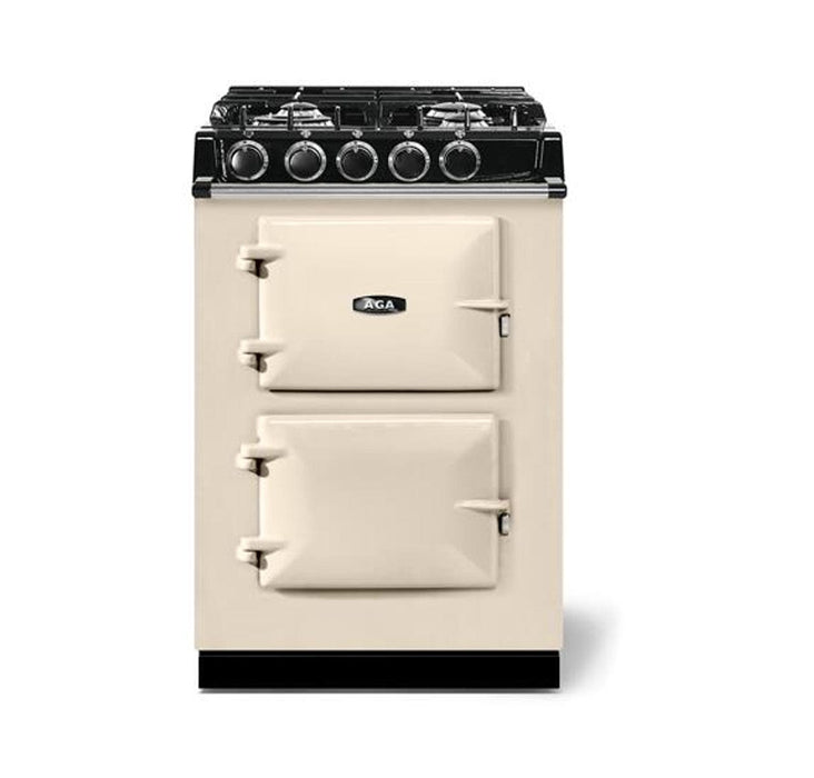 AGA Classic 24" City Dual Fuel Range - Linen ATC2DFLIN