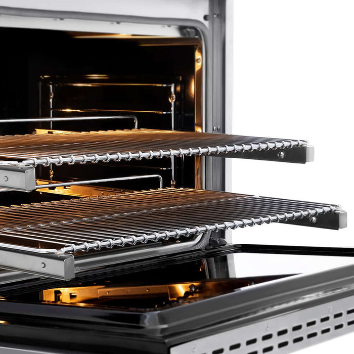 ZLINE 36" Paramount Gas Range DuoPro™ Cooktop, Convection Gas Oven PSGRZ-BLM-36-G