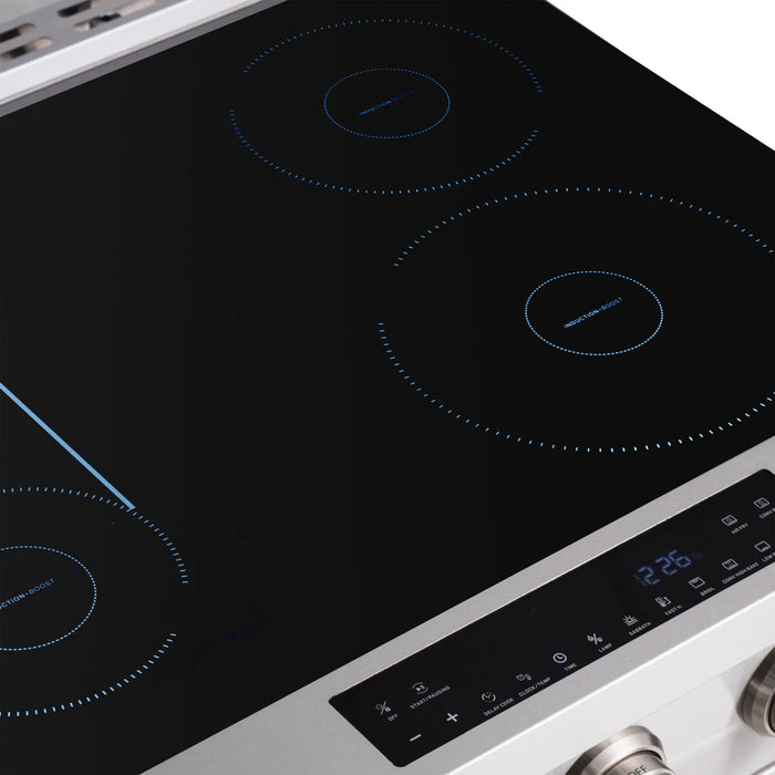 Kucht 30" Freestanding Induction Range  KIN30-SS