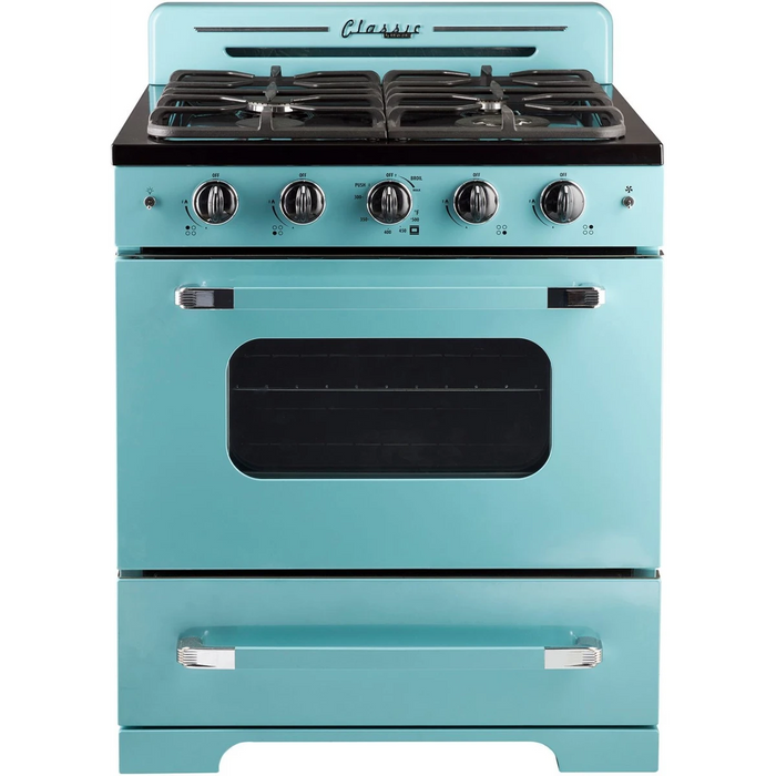 UNIQUE 30" Freestanding Gas Range, UGP-30CR B