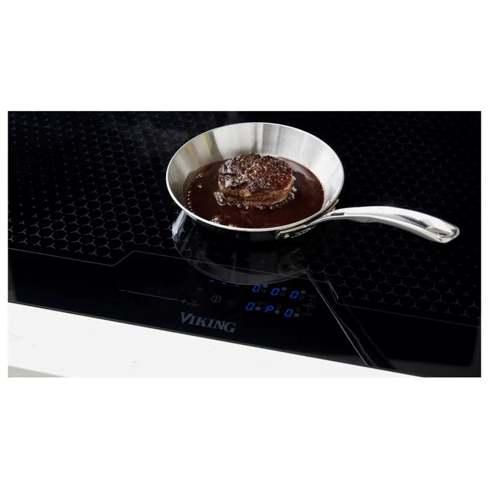 Viking® RVL 36" Black Glass Induction Cooktop MVIC63615BBG