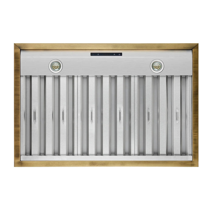 FORNO Vittorio 36" Wall Mount Range Hood FRHWM5078-36WHT