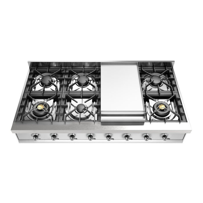 ILVE Nostalgie II 48" Built-In Gas Rangetop UHCP48FNSSB
