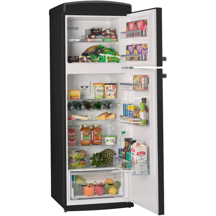 UNIQUE 24" Freestanding Top Mount Refrigerator, UNQ-310L B TM