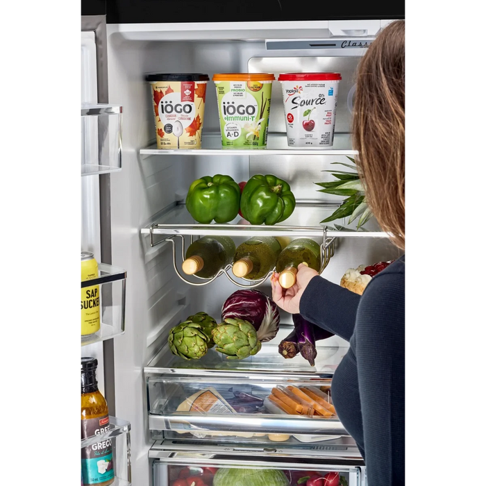 UNIQUE 36" Freestanding Counter-Depth French Door Refrigerator, UGP-595L B AC