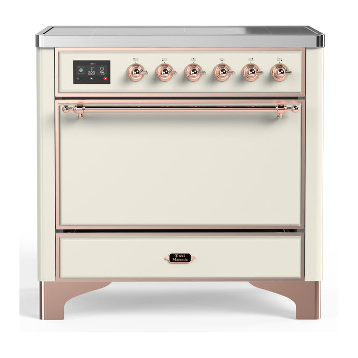 ILVE 36"Majestic III Induction Range, UMIB36QNR3 — UMIB36QNR3AWB