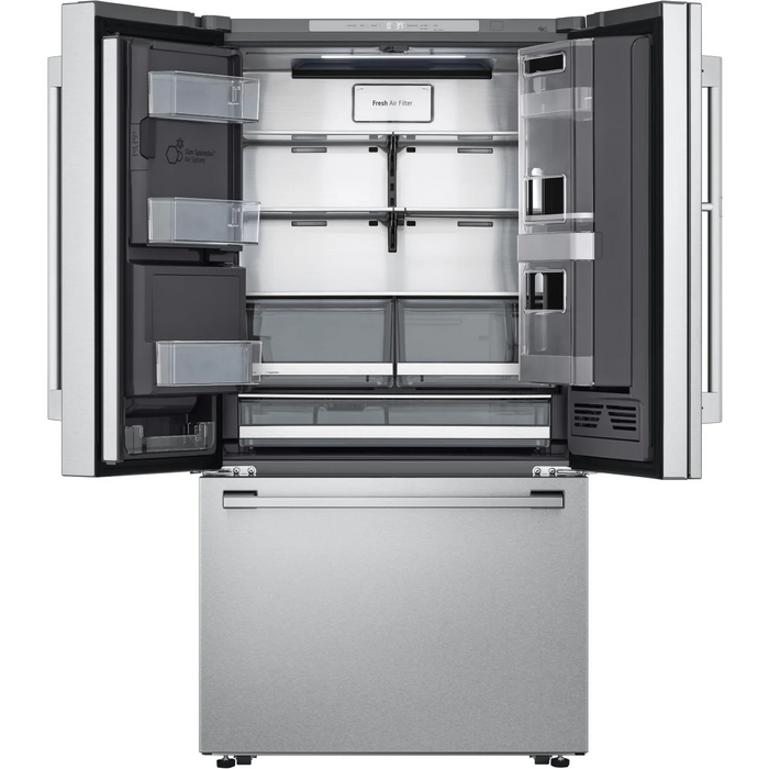 LG 36" Counter-Depth French Door Smart Refrigerator, SRFVC2416S