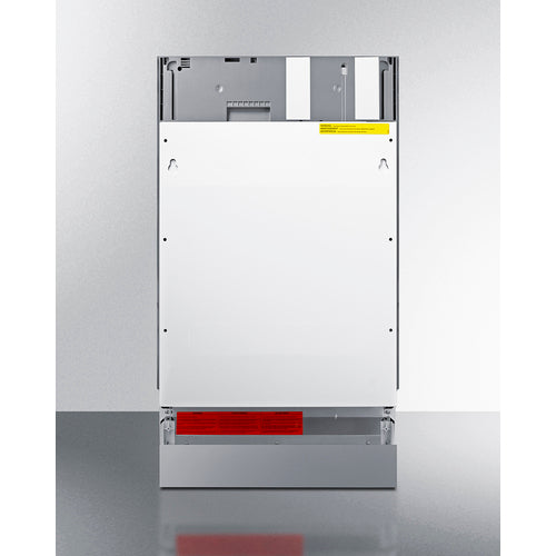 Summit 18" Wide Built-In Integrated Dishwasher (Panel Not Included) DW186NTADA