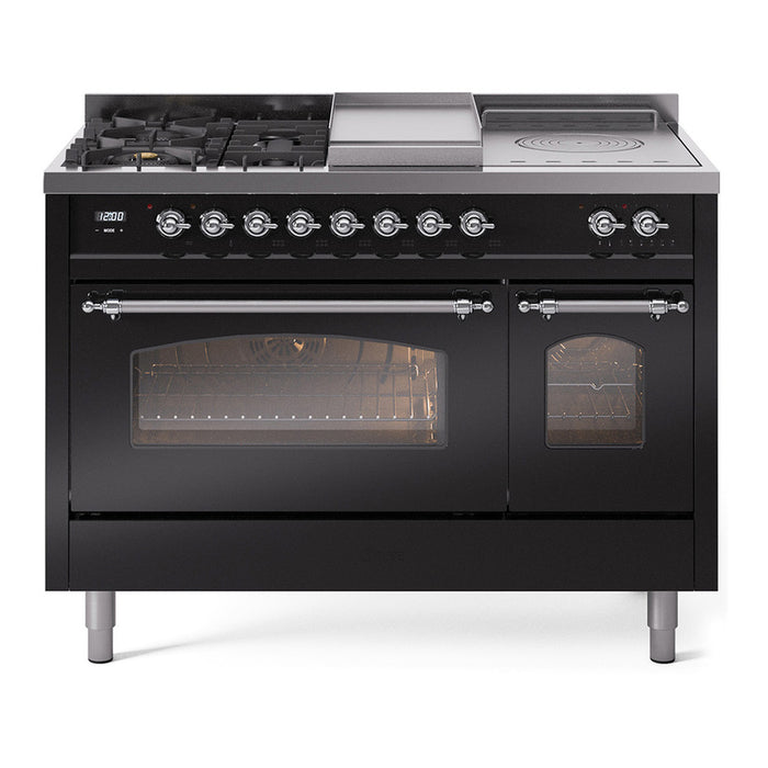 ILVE Nostalgie II 48" Dual Fuel Range UP48FSNMP