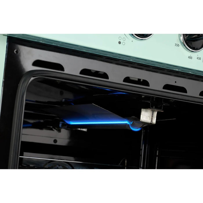 UNIQUE 30" Classic Retro Offgrid Range, Large Power burner, UGP-30CR OF2 LG