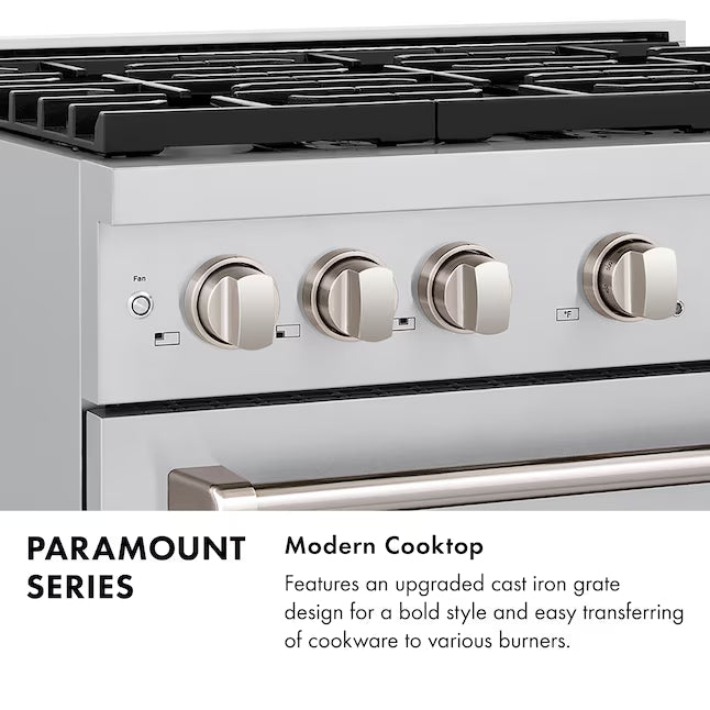 ZLINE 30" Dual Fuel Range SDRBL-30-KST