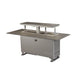 Elevato Smart Bar Table, Sandstone Black, fridge, freezer, Bluetooth control - Lifestyle View